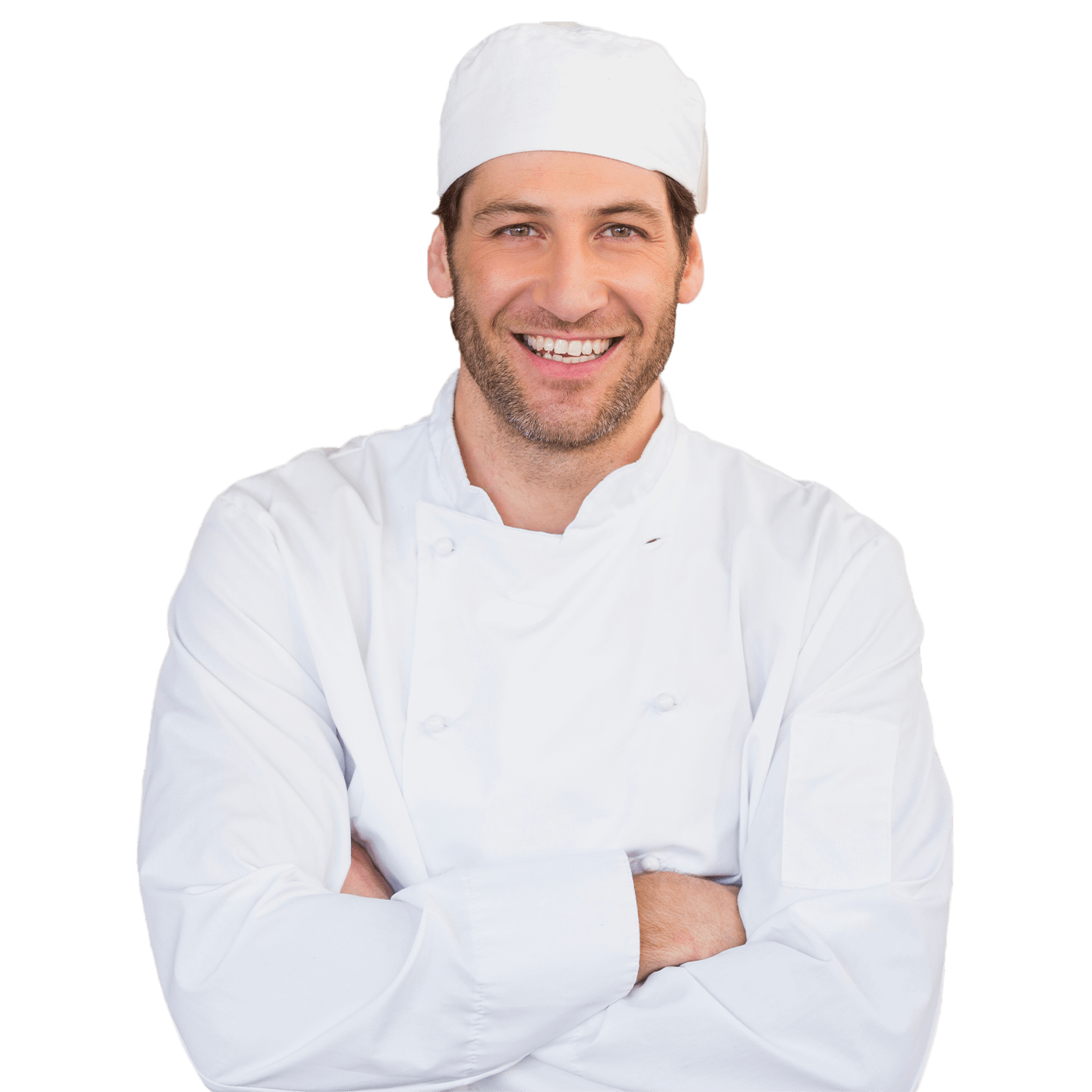 Smiling baker