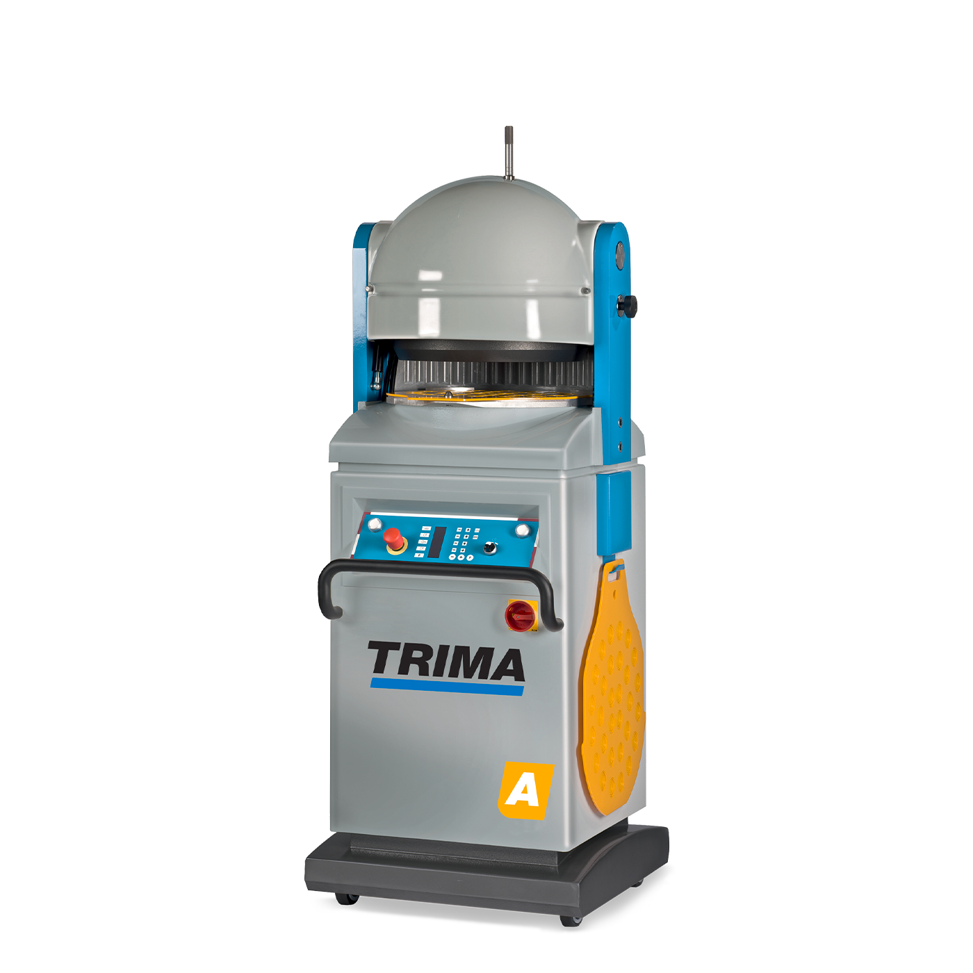 Automatic machine front