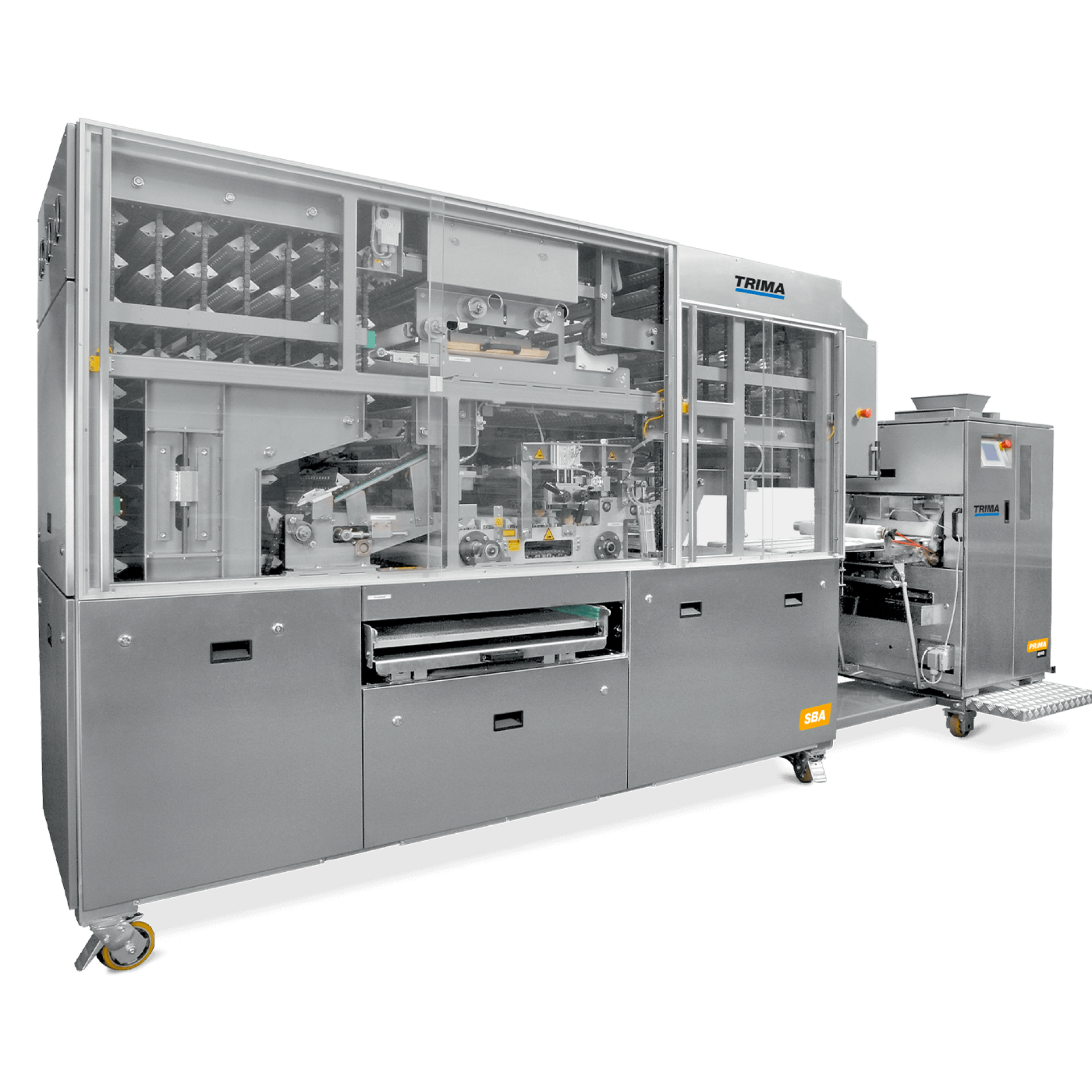 SBA machine side