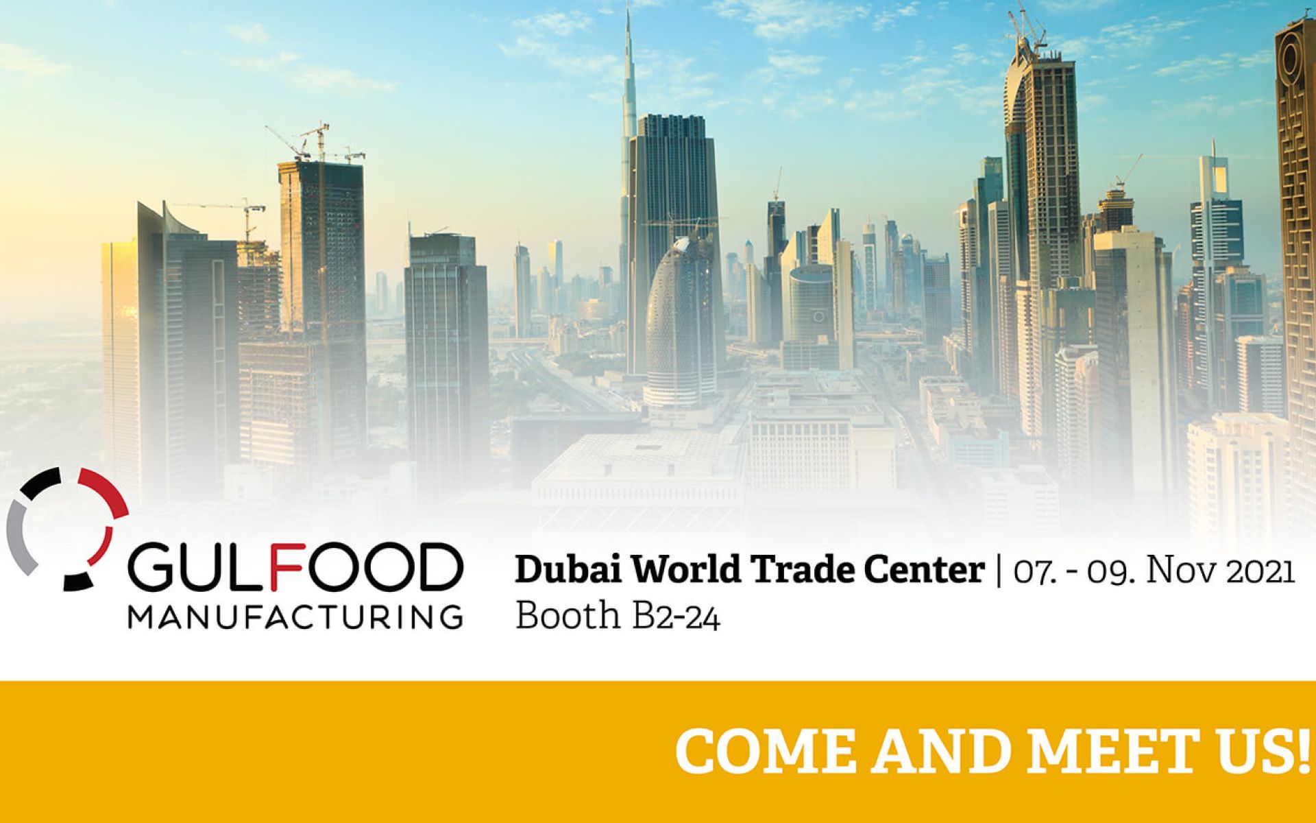 GULFOOD Manufacturing - Dubai World Trade Center